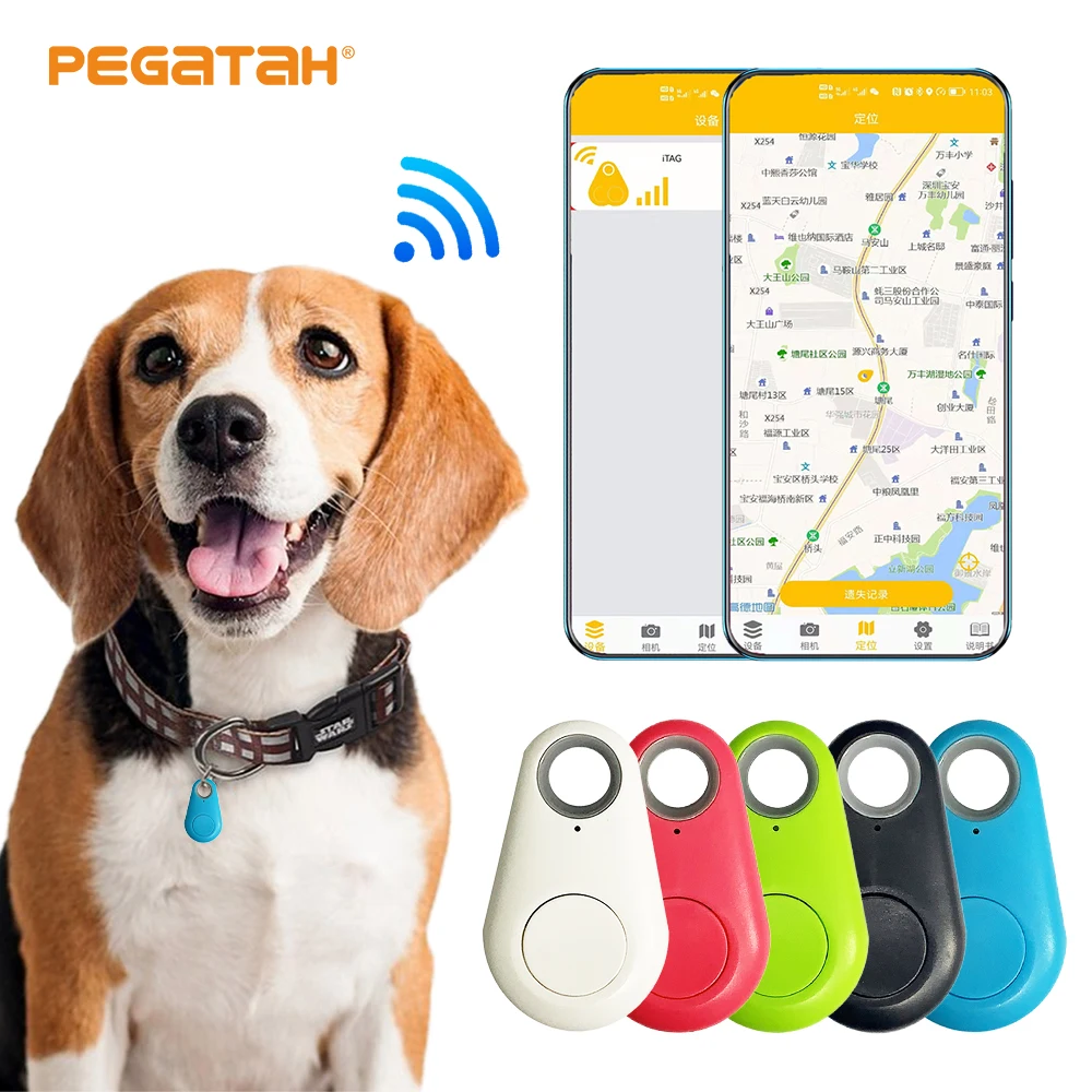 

Pet Smart GPS Tracker Mini Anti Lost Alarm Smart Tag Bluetooth Tracer GPS Locator Keychain Child ITag Tracker Key Finder