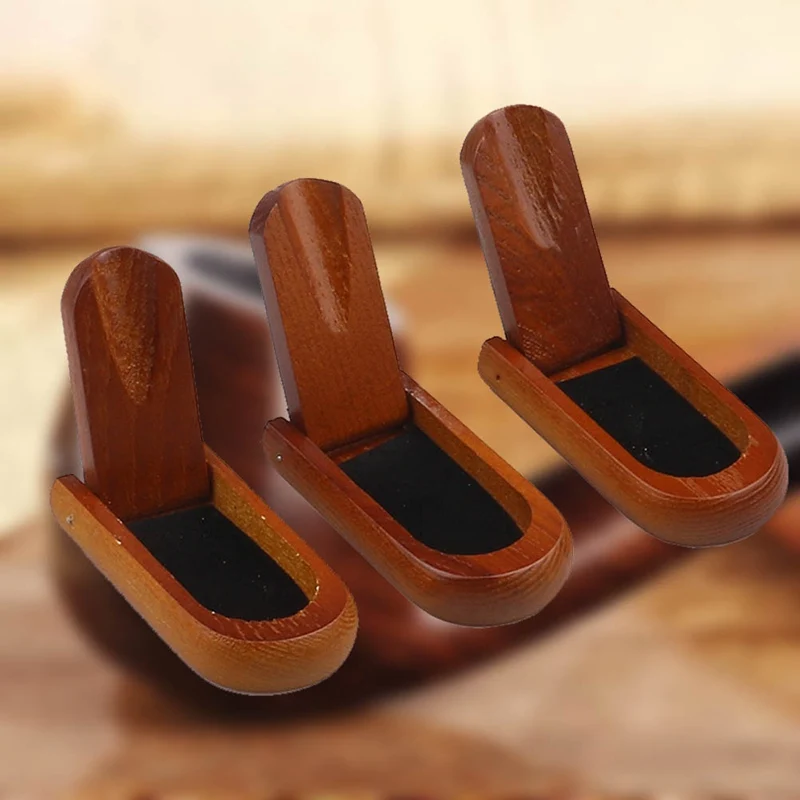 Складная подставка для курительных труб из натурального массива дерева