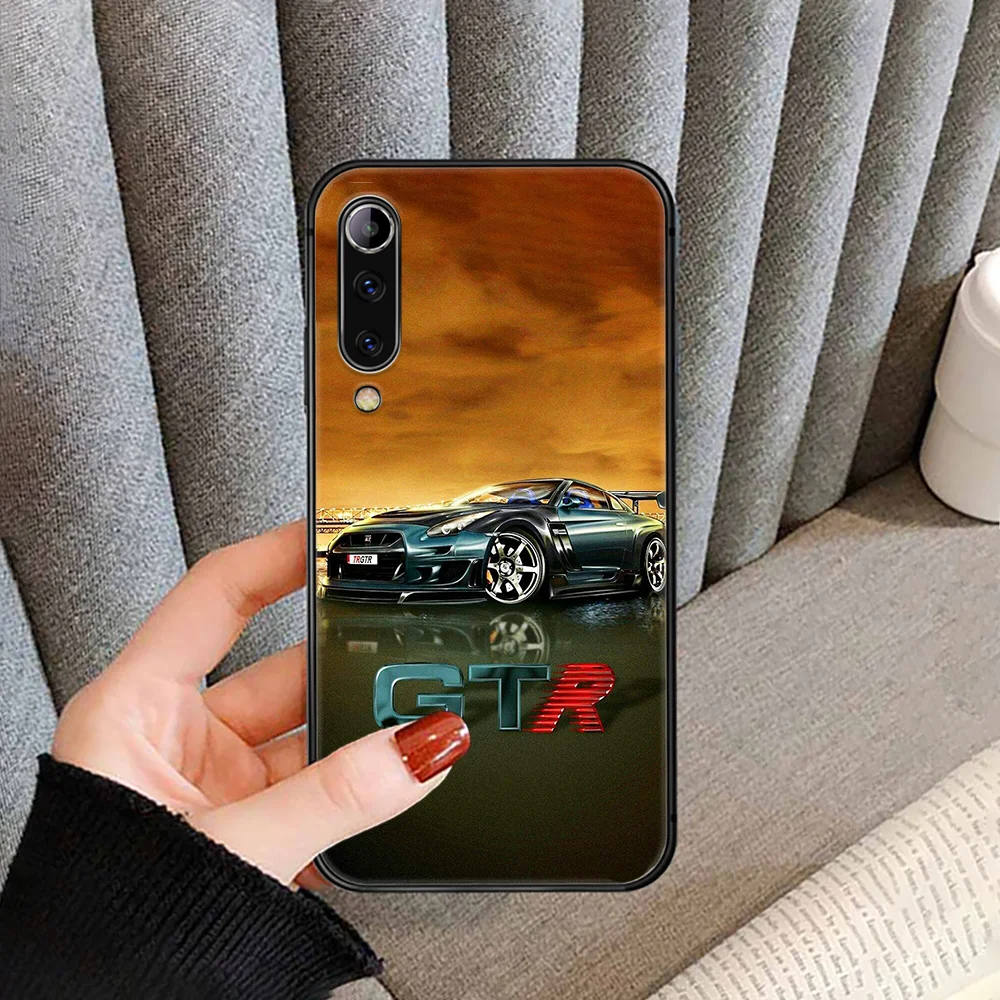 

Luxury Fashion Sport Car GTR Phone Case cover For XIAOMI redmi note K 4 5 6 7 8 9 10 20 30 3 A X Pro ultra black waterproof