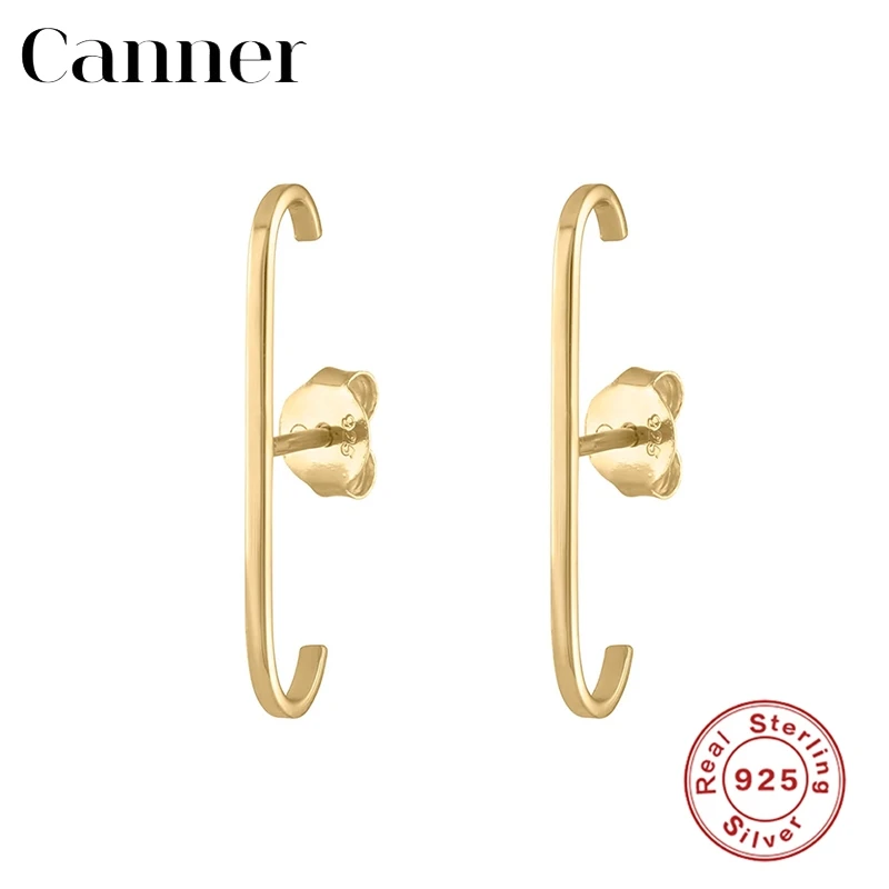 

European and American Single Row Crystal Zircon stud Earrings for Women 925 Sterling Silver Earrings Fashion Jewelry