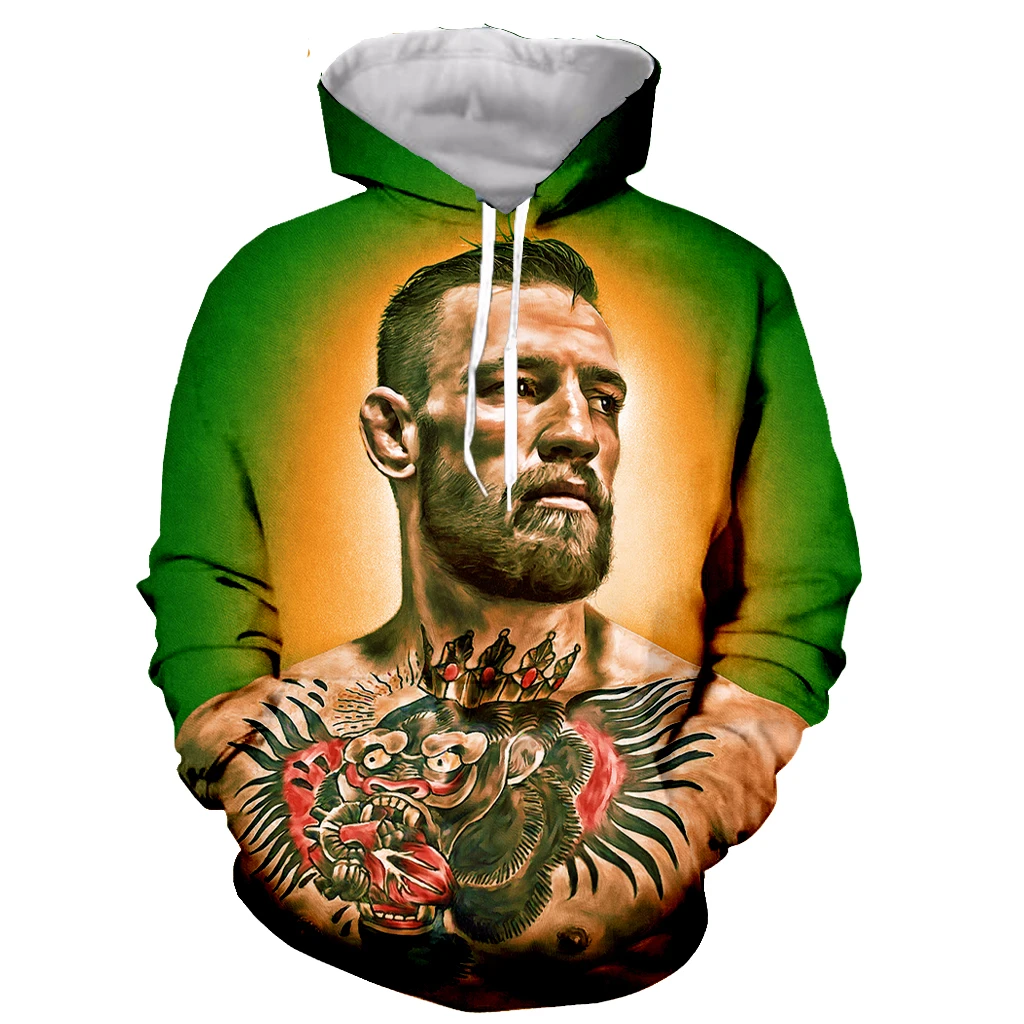 

Conor McGregor Fashion Long Sleeves 3D Print Zipper/Hoodies/Sweatshirts/Jacket/Men/women dropshipping