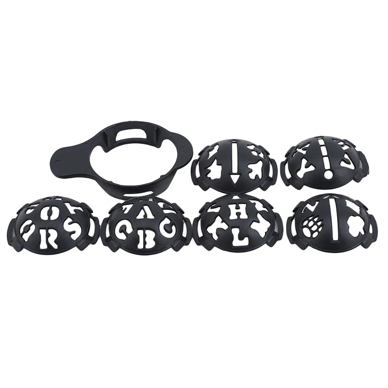 

Hollow Alphabet Golf Ball Line Liner Marker Pen Drawing Alignment Marks Tool Set Equipment Accessories 7PCS/Set High Quality