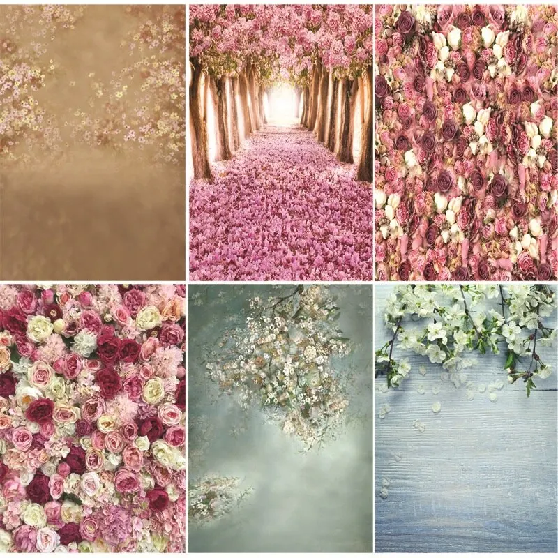 

Art Fabric Photography Backdrops Prop flower Photography Background 200509F-4