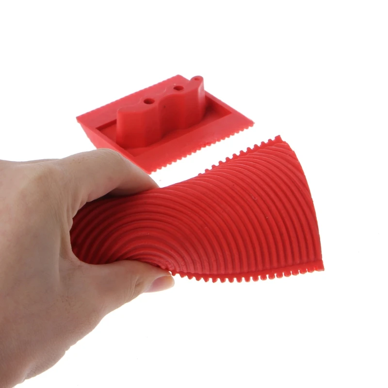 

2PCS Imitation Wood Grain Paint Roller Brush Wall Texture Art Painting Tool Set