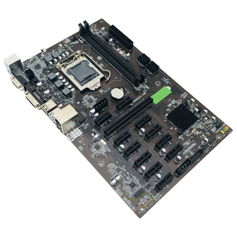 Материнская плата B250 BTC для майнинга LGA 1151 DDR4 12x слот графической карты SATA3.0 USB3.0