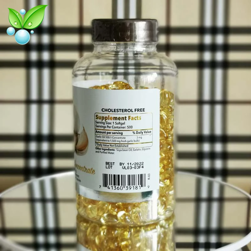 Капсулы с чесночным маслом капсулы и мягким гелем чесноком эфирным