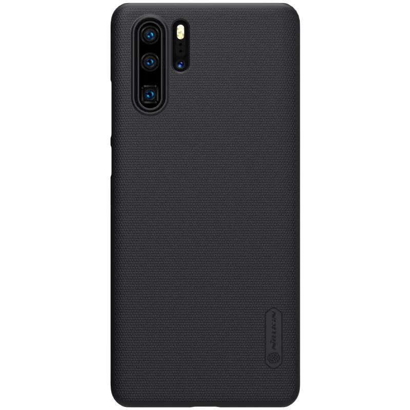 Чехол для huawei P30 Pro mate 20 Lite, Матовый Жесткий чехол Nillkin для телефона huawei Honor 9X/10/10i/20i/20 Pro P10 - Цвет: Black