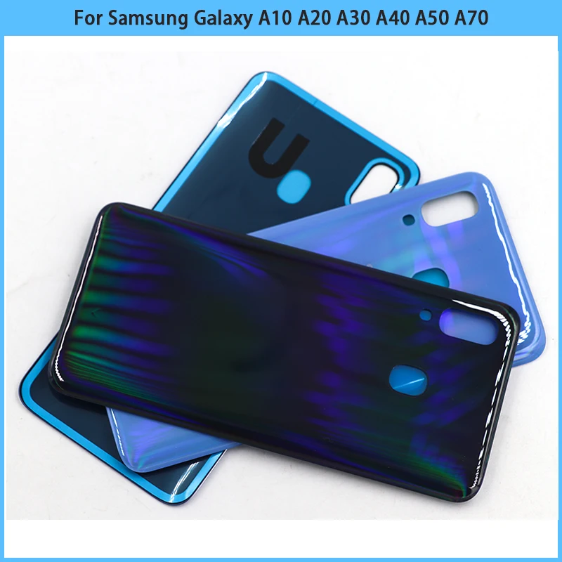10 шт. Новинка для Samsung Galaxy A20 A205 A30 A305 A40 A405 A50 A505 A70 A705 2019 задняя крышка батарейного