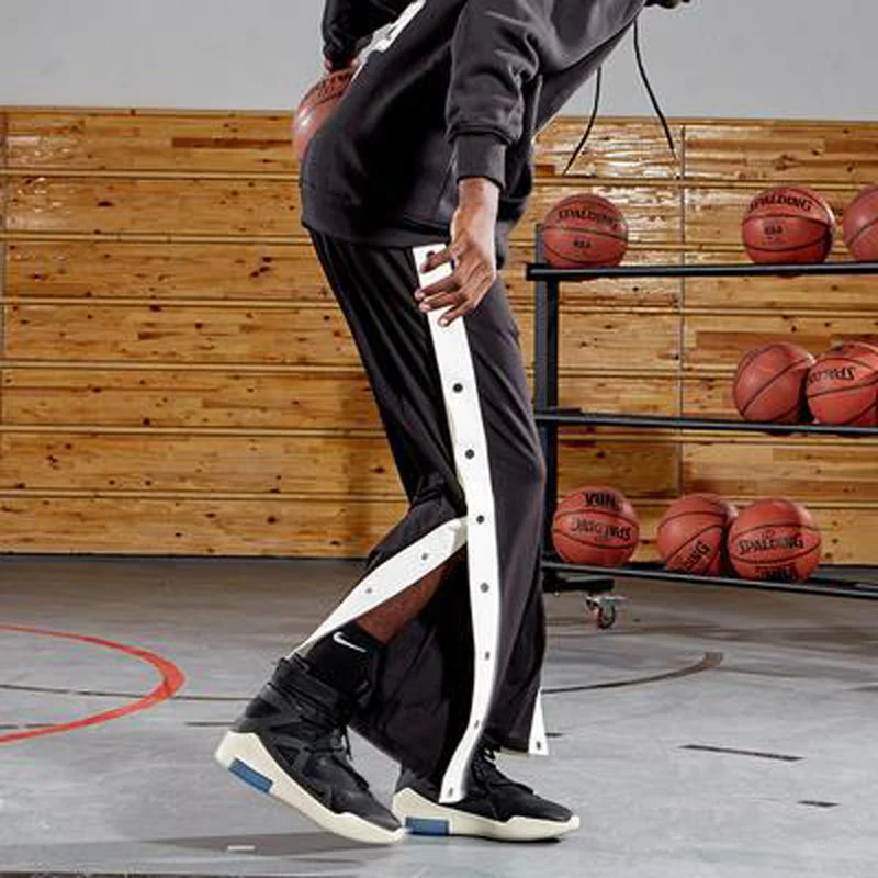 

Men Unbutton Basketball Pants Sport Gym Workout Board Pants For Male Soccer Exercise Hiking Running Fitness Yoga Pants