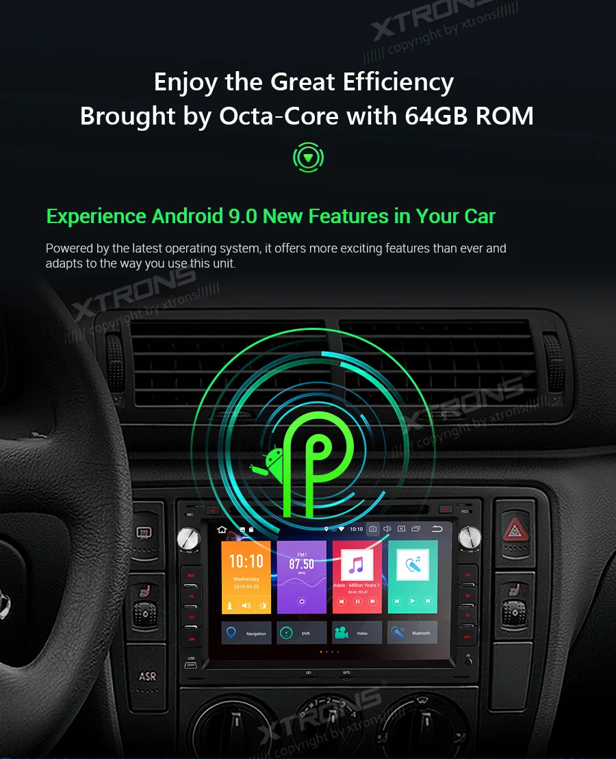 " Android 9,0 OS автомобильный DVD Мультимедиа Навигация gps радио для Volkswagen Polo 1999-2008& Sharan 1998-2009& Passat B5 2001-2005