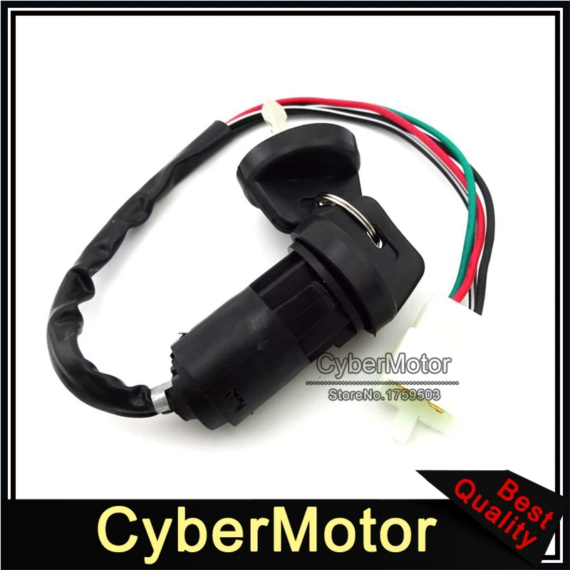 4-Контактный Выключатель ключа зажигания для Eton Viper Sierra encls Rascal 50cc 70cc 90cc ATV Quad 4 Wheeler |