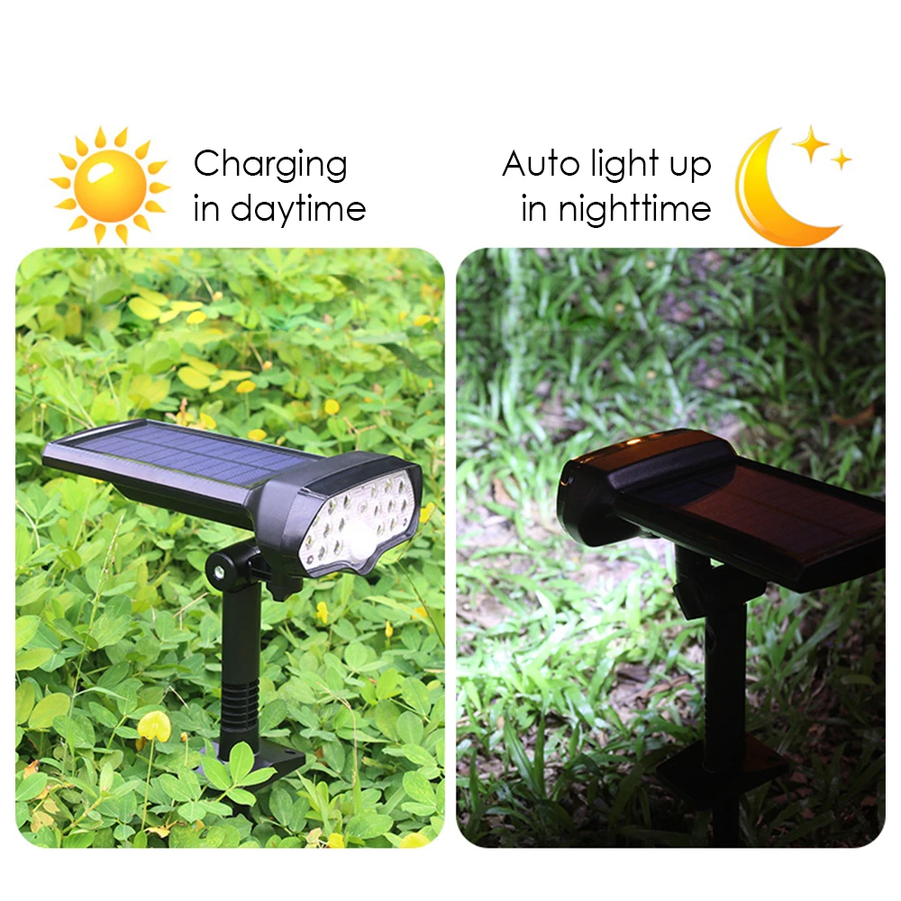 Открытый Кемпинг настенный фонарь беспроводной датчик движения солнечный