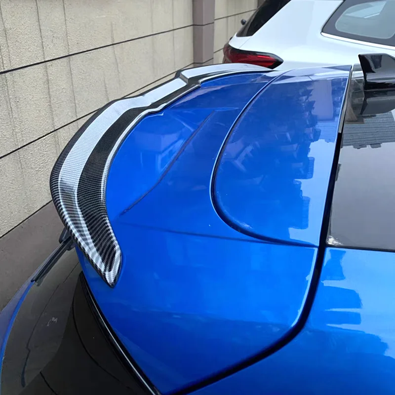 

Для Ford New Focus 2019 2020 ABS внешний задний спойлер задний багажник украшение крыла багажника автомобильный Стайлинг для фокусировки спойлер на кр...