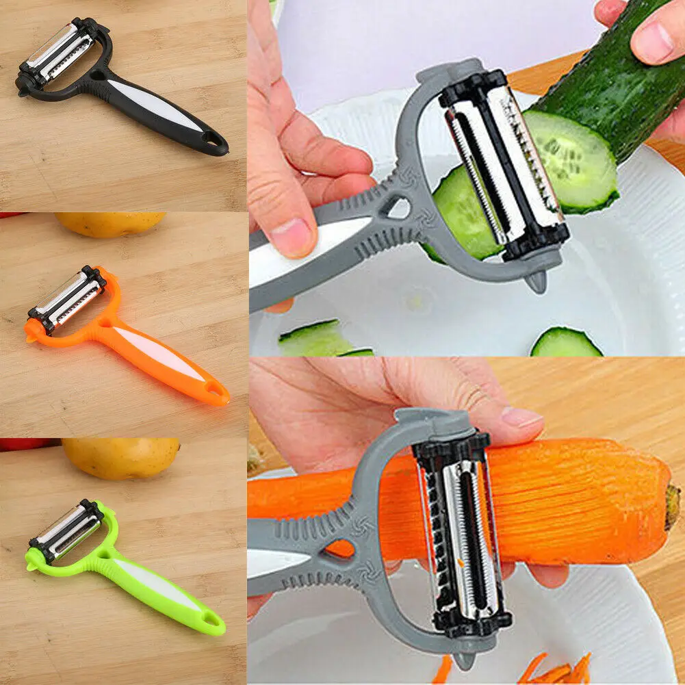 

Cutter Kitchen Tools Vegetable Julienne Peeler Cutter Potato Cucumber Carrot Slicer New