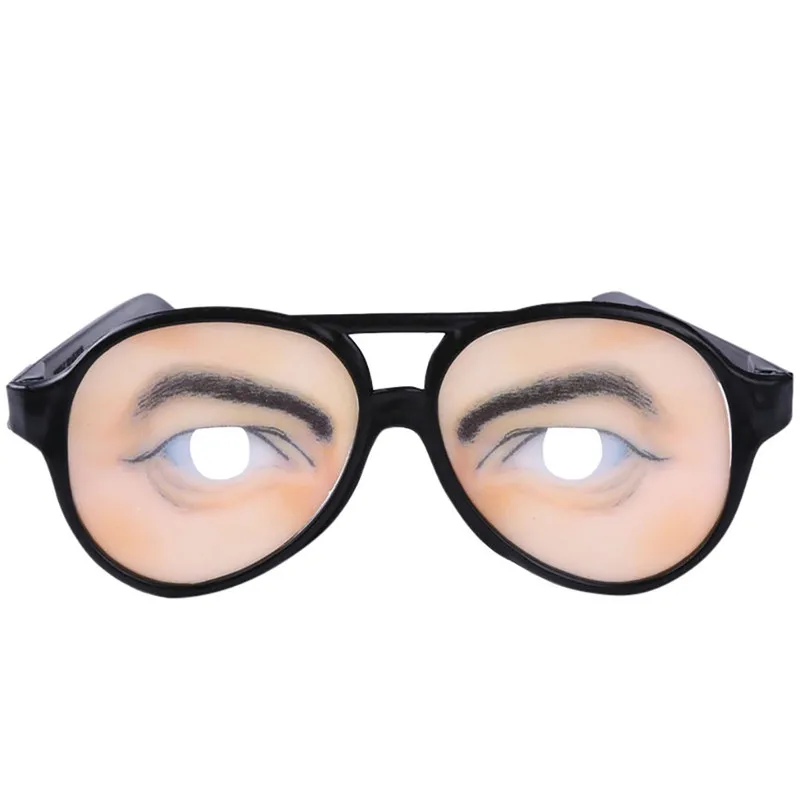 Игрушка на Хэллоуин взрослые вечерние потрясающие забавные глаза маска с очками