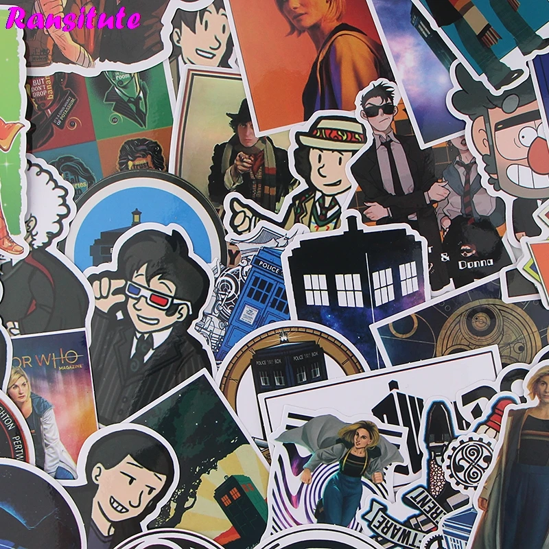 35 шт./компл. креативная индивидуальная наклейка для ноутбука скейтборда багажа