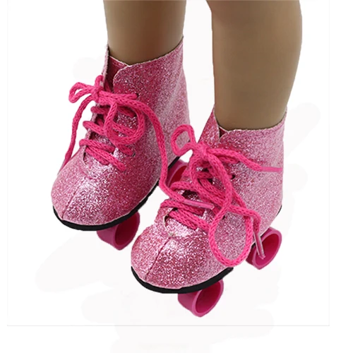 Детская обувь для катания на коньках bornFit 17 дюймов 43 см кукла аксессуары детского