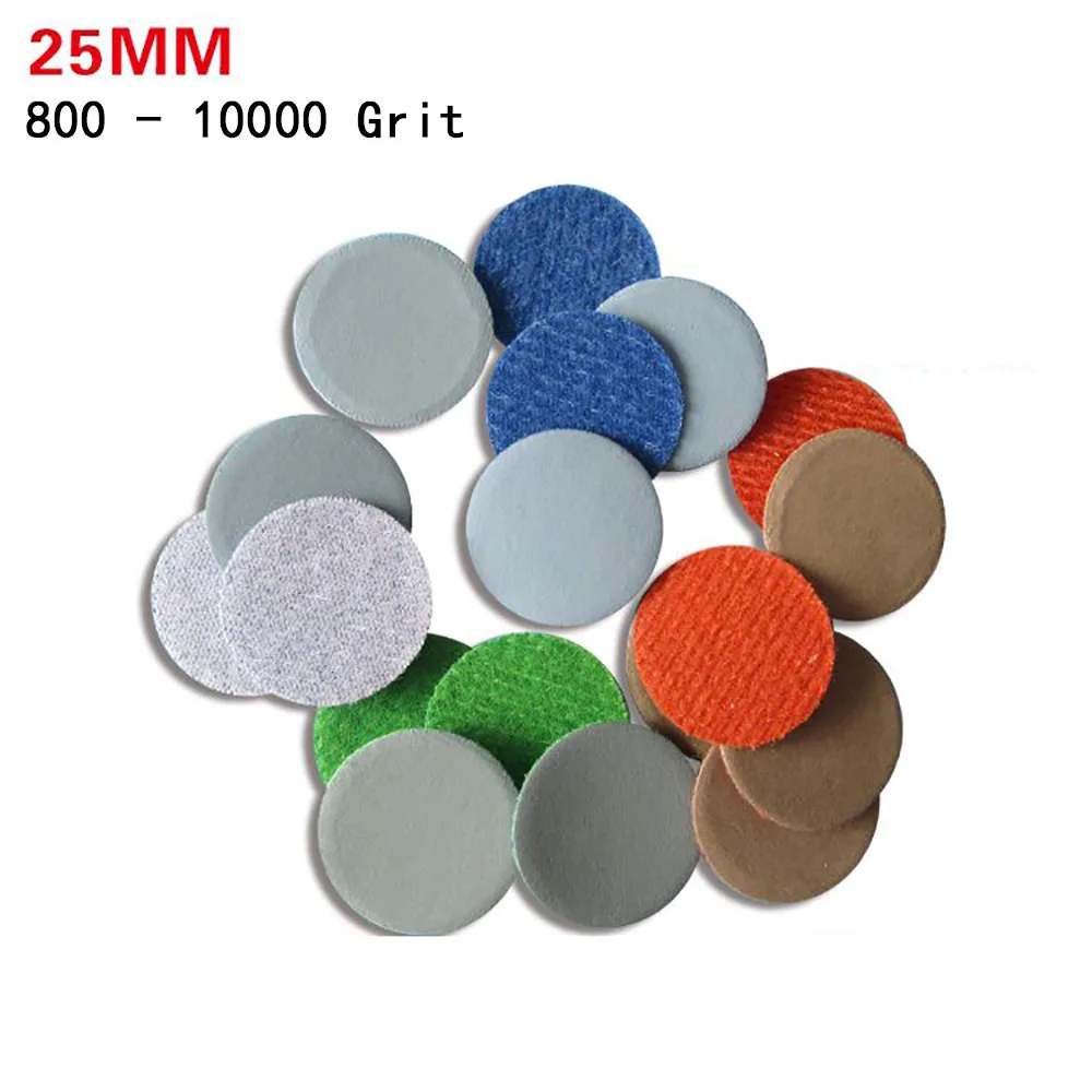 Шлифовальные диски круглые из карбида кремния с липучкой зернистость от 800 до 10000