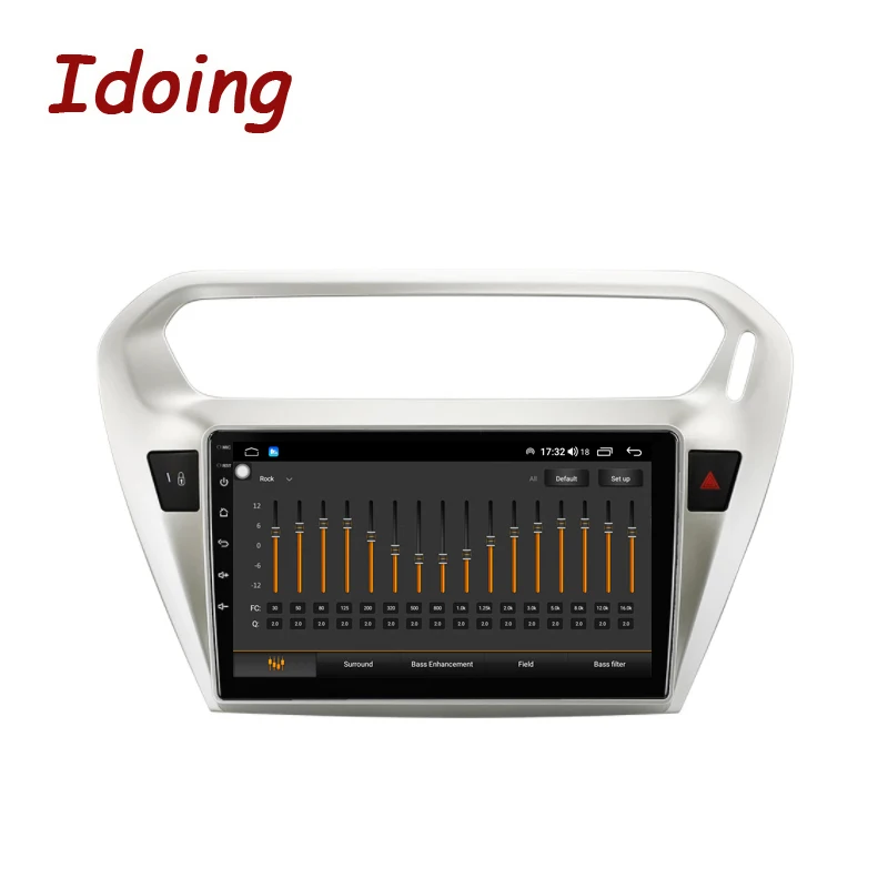 

Idoing 9"QLED Car Android Radio Player For Peugeot 301 Citroen Elysee Radio 2013-2016 Head Unit Plug And Play DSP GPS Navigation