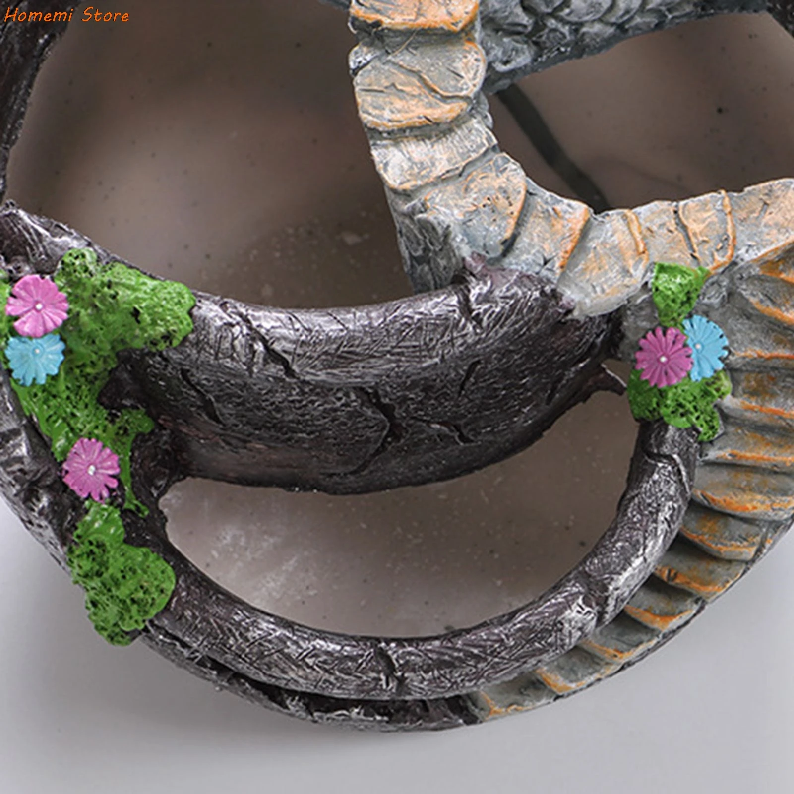 

Resin Succulent Plant Garden Pot Mini Garden Landscape Basin Flower Pot Combination Flowerpot Breathable Succulent Pots