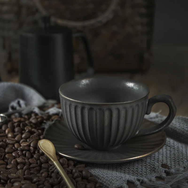 Винтажная креативная многоразовая кофейная чашка керамические Эспрессо-чашки