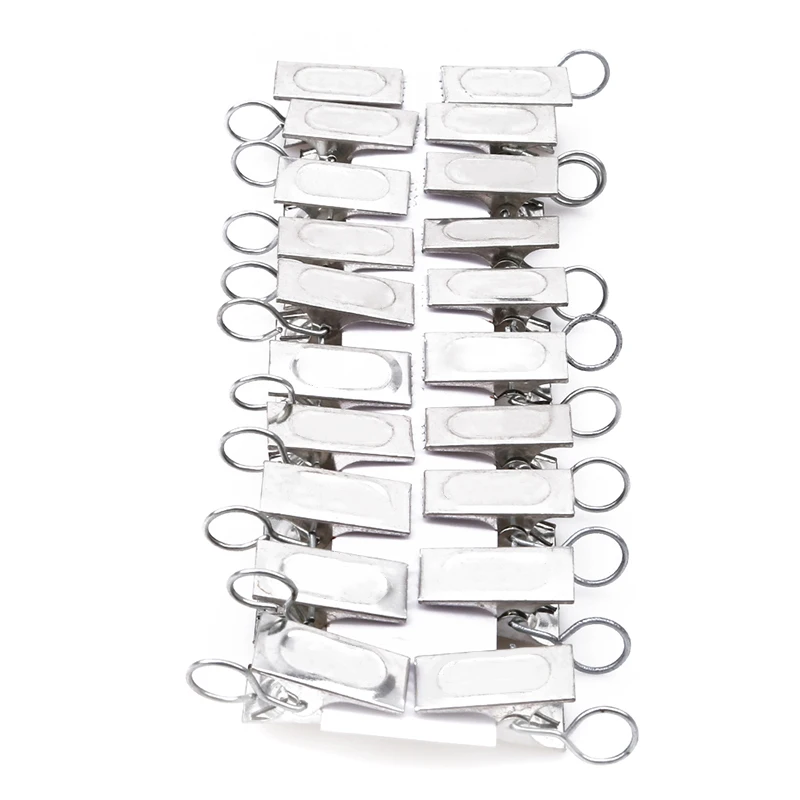 

Outdoor Buckle Curtain Clip Hook Hard Thickening Stainless Steel Curtain Rings Clamps Accessories