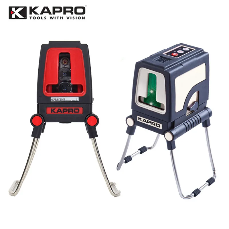Лазерный уровень KAPRO 2 линии Красный/светильник свет точность 0 мм/м