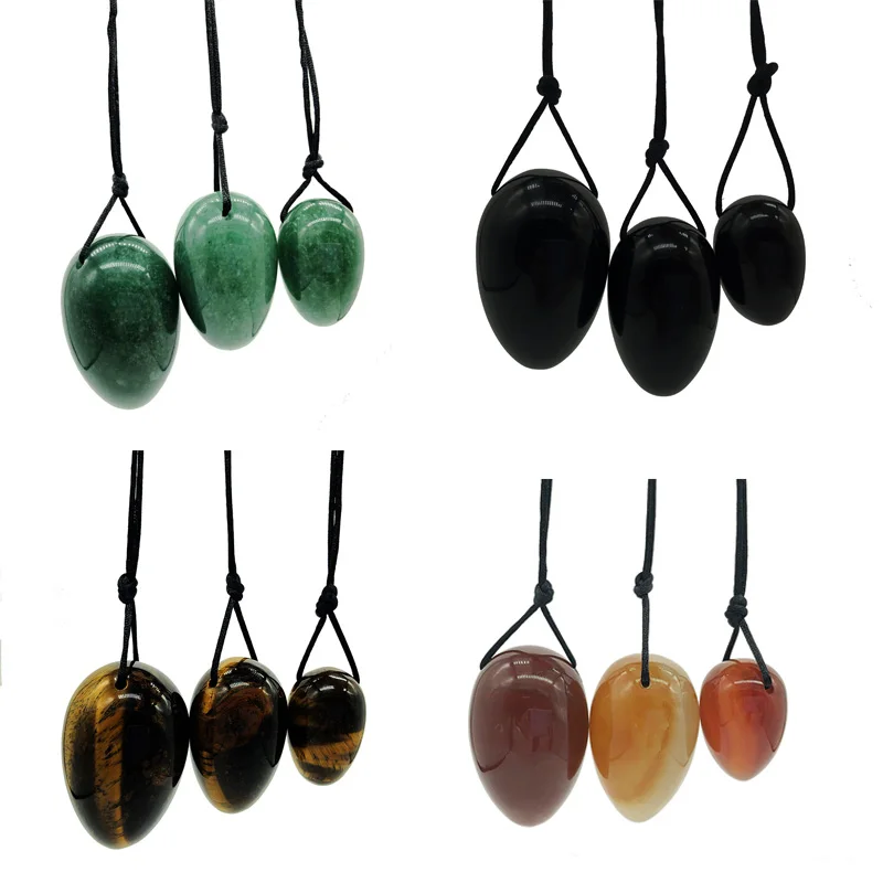 Натуральные яички яиц ягеля для женщин тренажер вагинальных мышц подтягивающий