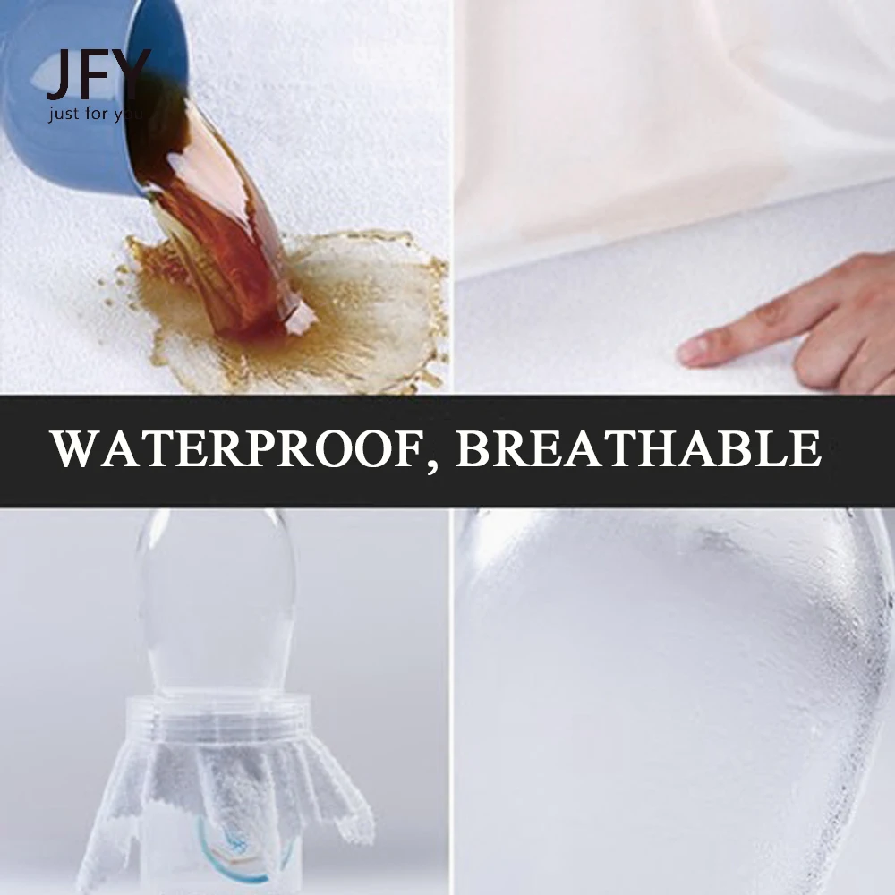 Водонепроницаемая Подушка на молнии с защитой от постельных клопов гладкая