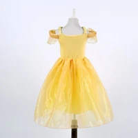 toddler girls princess dress set gloves tiara crown fairy wand cosplay costume q6pb