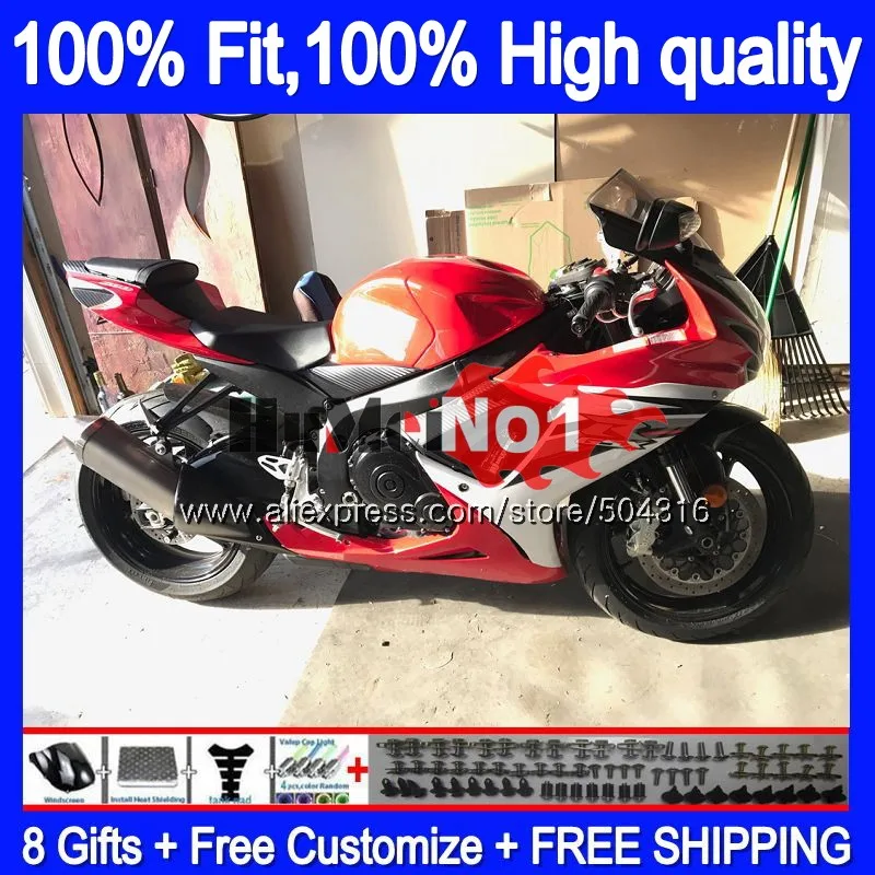 

Injection For SUZUKI K11 GSXR 750 600 2011 2012 2013 2014 2015 2016 18MC.88 Black Red GSXR600 GSXR750 11 12 13 14 15 Fairing