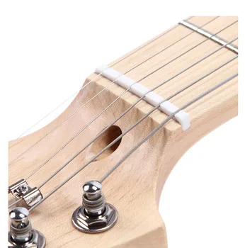 Цветная Детская электрическая мини-гитара для путешествий под заказ | Спорт и