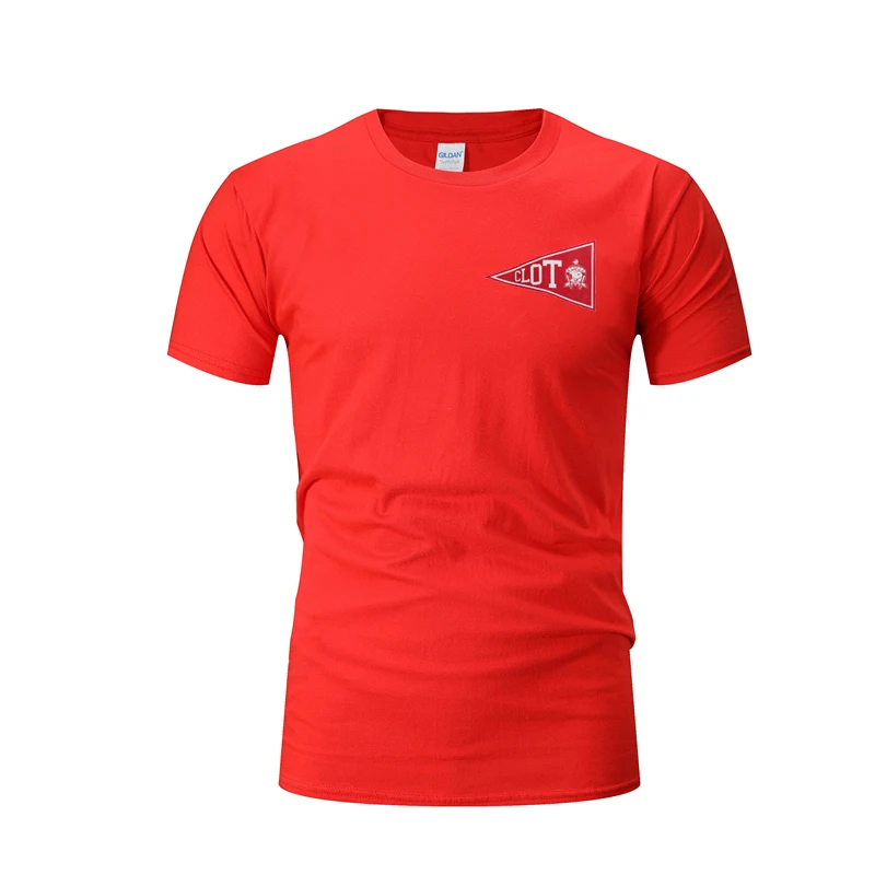 

Hip-hop pure cotton solid color couple short-sleeved bottoming shirt T-shirt white men's half-sleeved shirt top