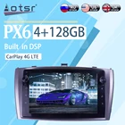 4 + 128 ГБ для Toyota AVENSIS 2009 - 2015 Android 10 беспроводной Carplay DSP Автомобильный мультимедийный радиоплеер GPS-навигатор плеер