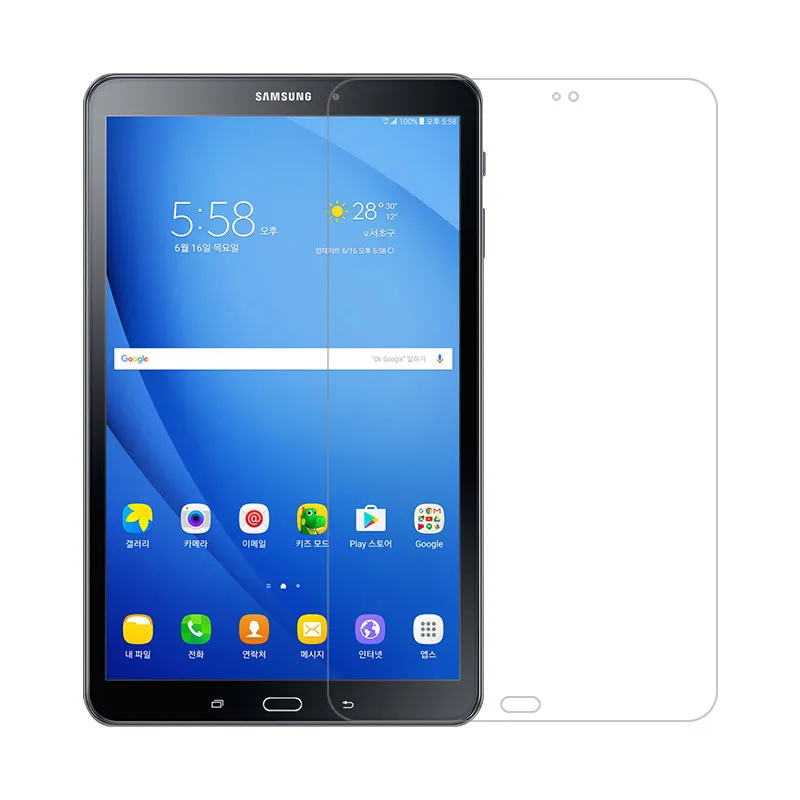 Защита для экрана из закаленного стекла против царапин Samsung Galaxy Tab E 7 0 8 9 6 дюймов