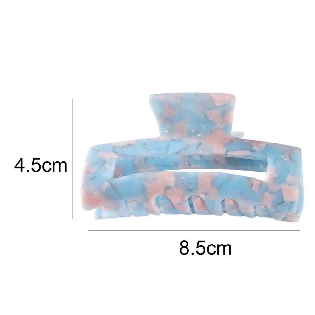 

50% Hot Sale Large Hair Claw Clips Leopard Print Strong Hold Hair Styling Accessories Tortoise Shell Grip Pin Teeth Clamp