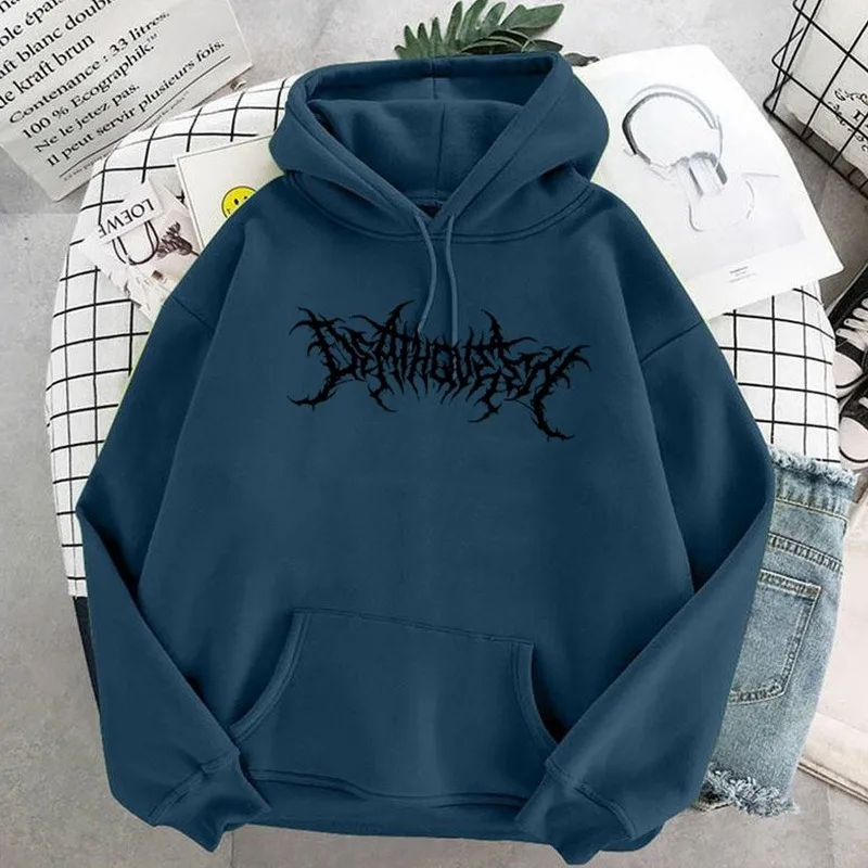 

Velvet Cool Print Letter Sweatshirt Men And Women Harajuku Hoodies Women Oversized Clothes Pullovers Korean Style Men's Hoodied