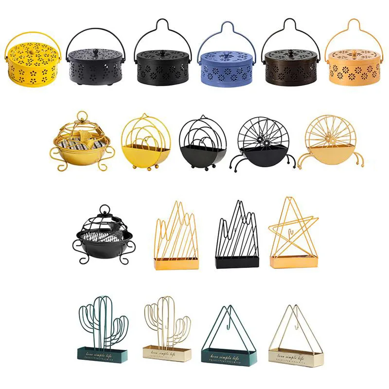 Металлический держатель для комаров в стиле ретро железная репеллентная