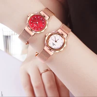 2021 new design luxury women gift watch with bracelet elegent romantic rhinestone carving flowers dial waterproof ladies watch