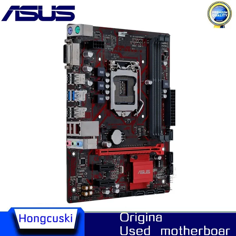 Материнская плата LGA 1150 для Intel B85 ASUS EX-B85M-V Socket LGA1150 DDR3 SATA3 USB3.0 настольная