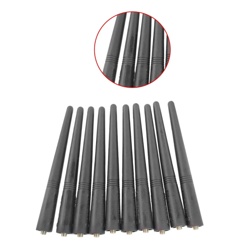 

10Pcs VHF 5.5 inch Antenna for Motorola Two Way Radio GP340 GP350 GP360 GP380 GP640 GP680 HT1250 HT750 HT1550 Walkie Talkie Radi