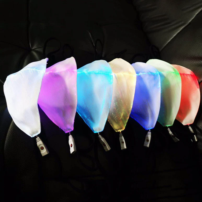 Пыленепроницаемые и дышащие светодиодные маски для лица 95% фильтрация маска