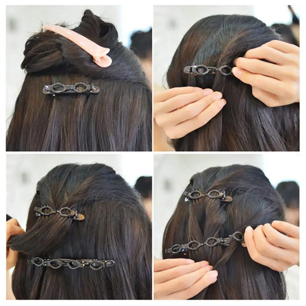 

Hairband Double Bangs Hairstyle Hairpin Hair Pin Clips Barrette Comb Hairpin Sweet Headdress Hair Accessories For Women Girls