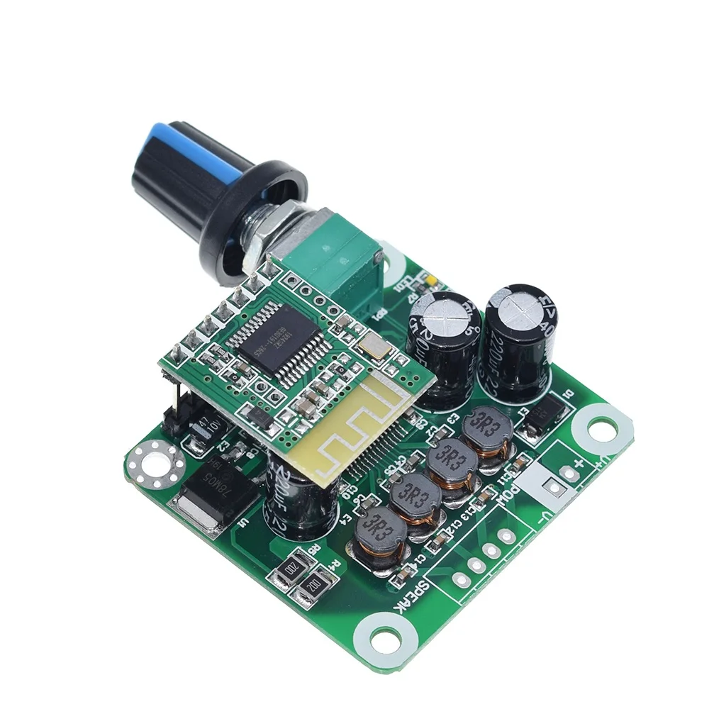 Bluetooth 4,2 TPA3110 15 Вт+ 15 Вт Цифровой стерео аудио Мощность модуль усилителя 12 V-24 V автомобиль для USB Динамик, Портативный Динамик