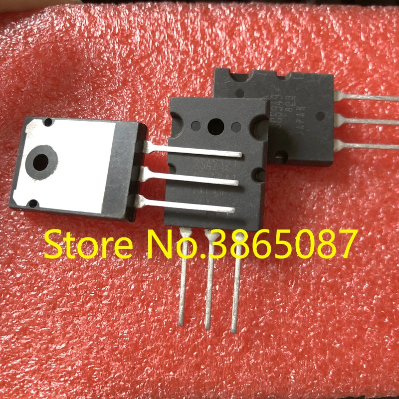 20 пар шт. 2SA2121 и 2SC5949 TO 3PL NPN PNP Мощный транзистор 40 шт./лот оригинальный