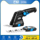Электрический кусторез PROSTORMER, 2 в 1, 3,6 В, беспроводной, с зарядкой от USB, домашний триммер
