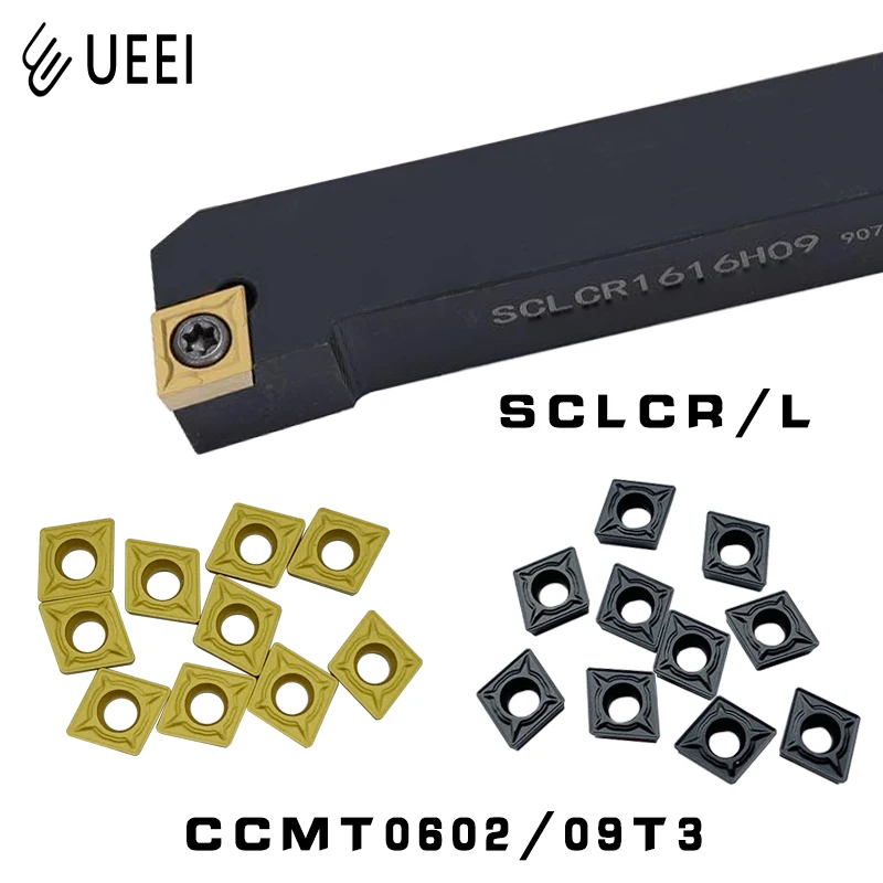 1 шт. SCLCR0808 1010 1212 1616R/L держатель инструмента ЧПУ с 10 твердосплавными вставками