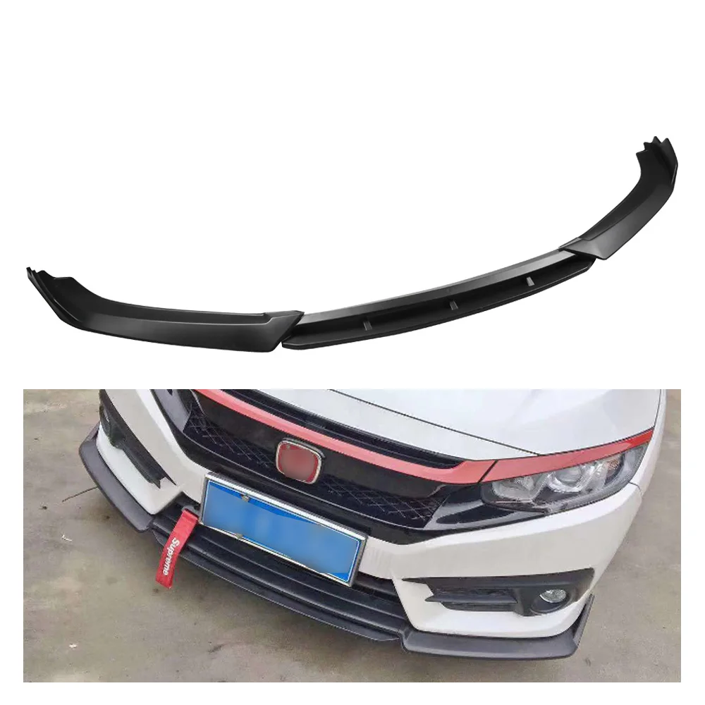 Автомобильный сплиттер для переднего бампера диффузор кузова спойлер на бампер