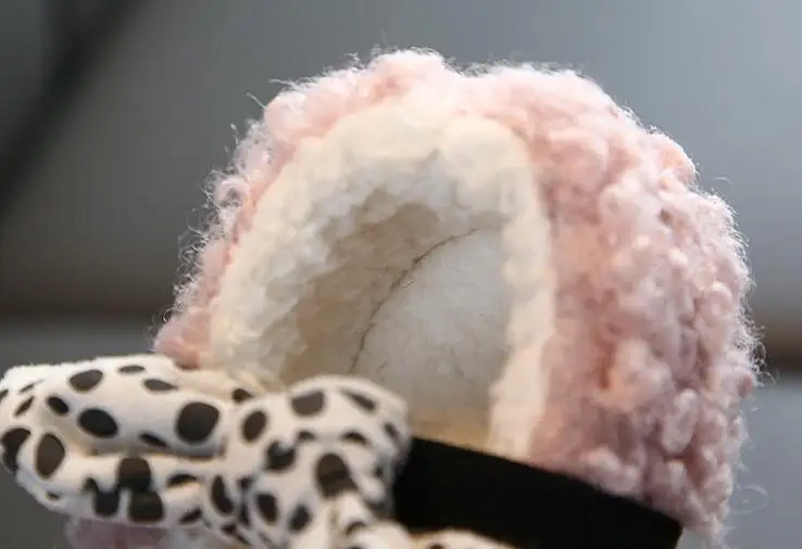 New Winter Kids Fur Shoes Baby Girls Warm Flats Children Princess Toddler Brand Loafer Fashion Sneakers | Детская одежда и обувь