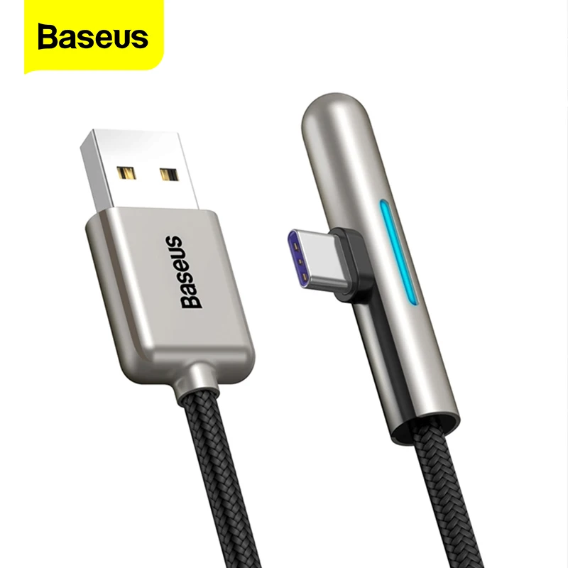Baseus 40 Вт Освещение USB Type C кабель для Huawei Mate 30 20 P30 P20 P10 Pro Lite 4A тире зарядное